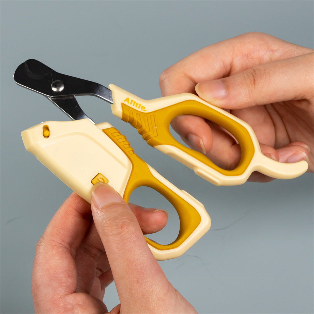 Aiitle Pet Nail Clippers with Detachable LED Light