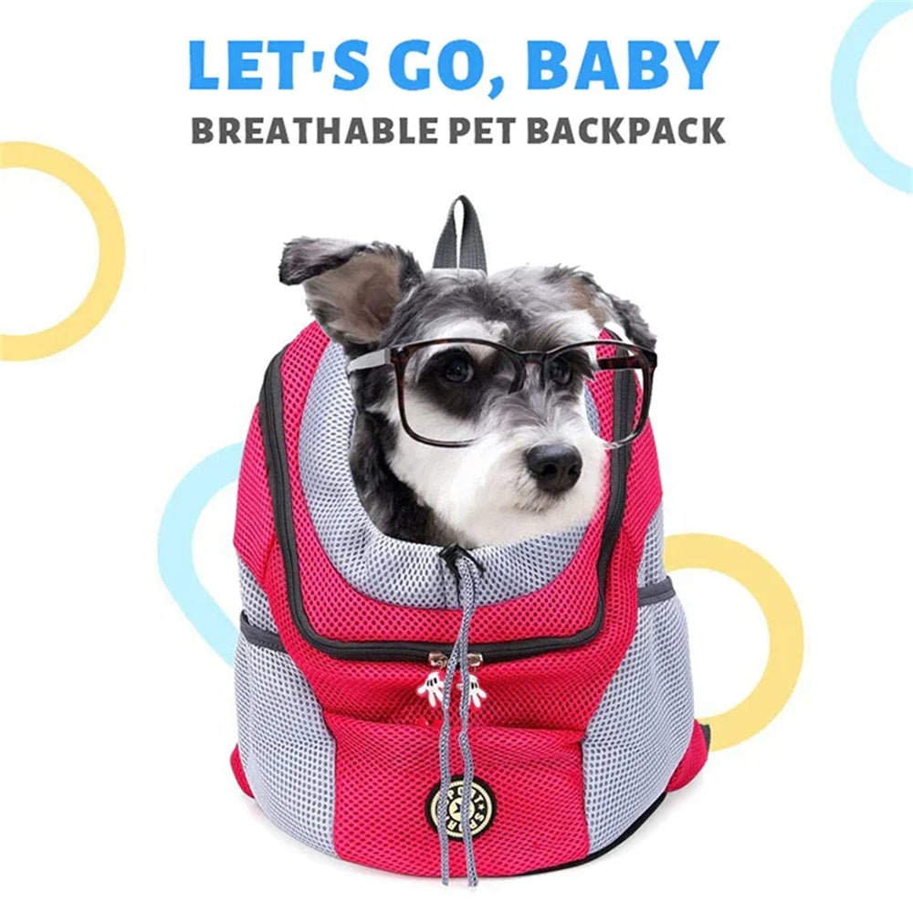 Aiitle Adjustable Mesh Outdoor Dog Backpack