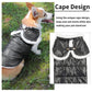 AIITLE Leg Hole Raw Edge Design Dog Winter Coat - Christmas Waterproof | AIITLE