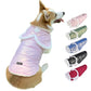 AIITLE Leg Hole Raw Edge Design Dog Winter Coat - Christmas Waterproof | AIITLE