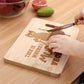 Aiitle Funny Black Cat Wooden Cutting Board