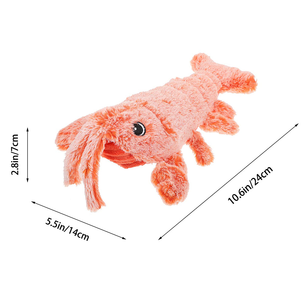 Aiitle Plush Jumping Lobster Cat Toy