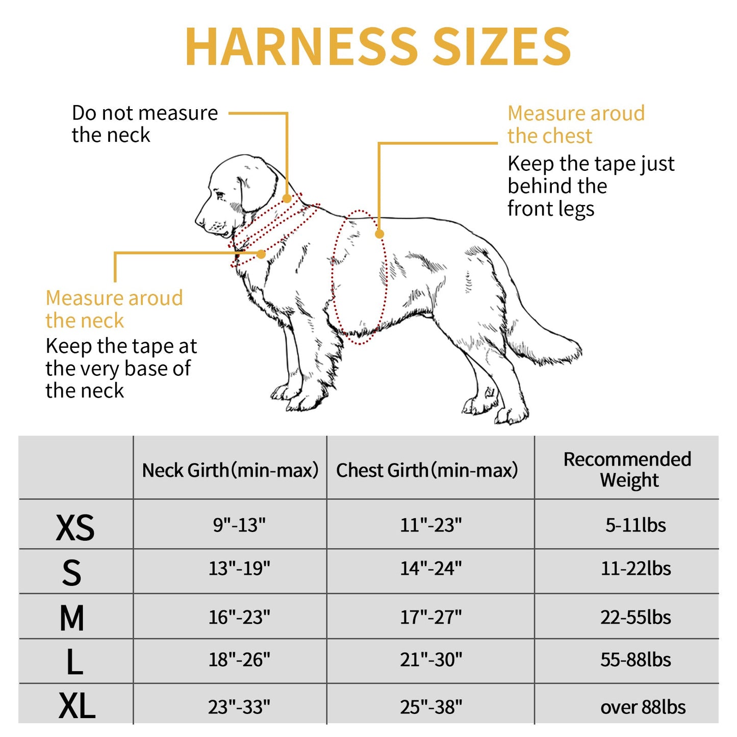 No Pull Dog Harness for Small Medium Large Extra Large Dogs | AIITLE