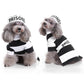 Aiitle Dog Halloween Party Prisoner Cosplay Uniform