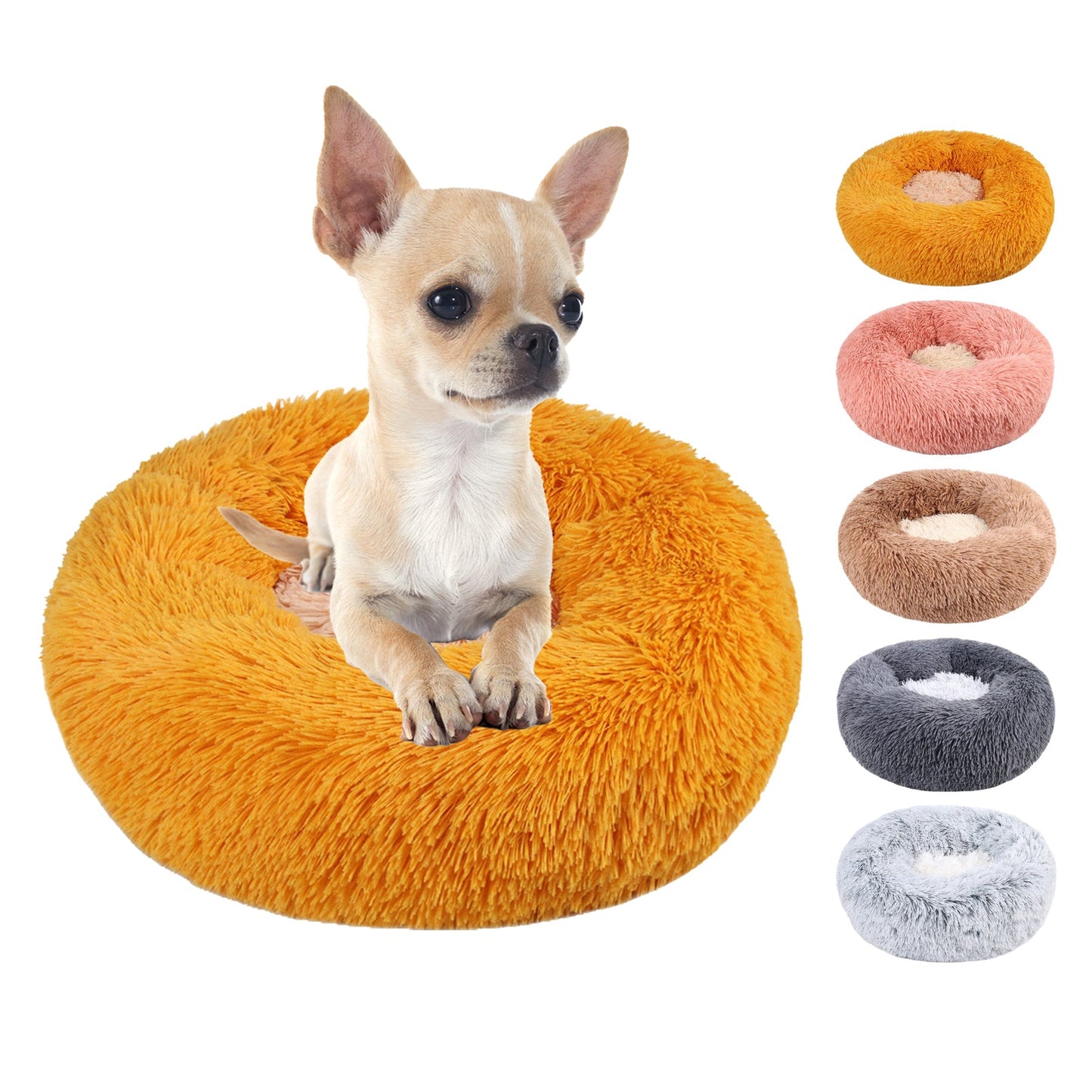 AIITLE high-quality dog or cat bed, furry, harmless and soft plush | AIITLE