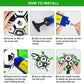 Aiitle Dog Toy Straps Soccer Ball with Free Bump