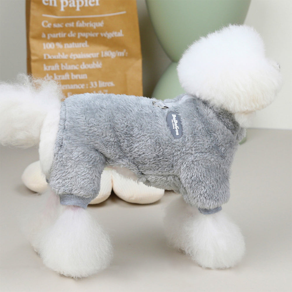 Aiitle Winter Fleece Elastic Dog Jumpsuit