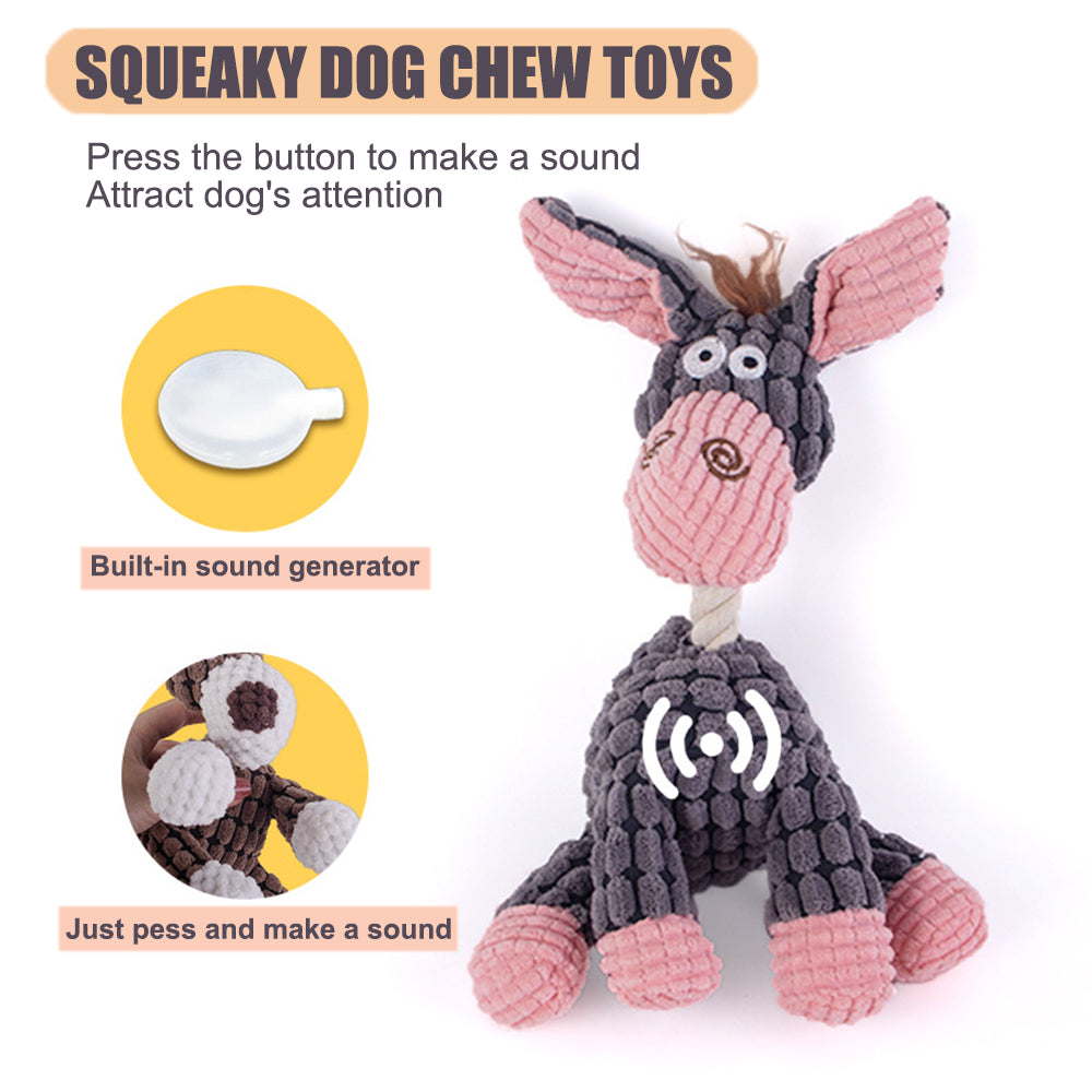 Aiitle Relieve Anxiety Dog Plush Chew Toys