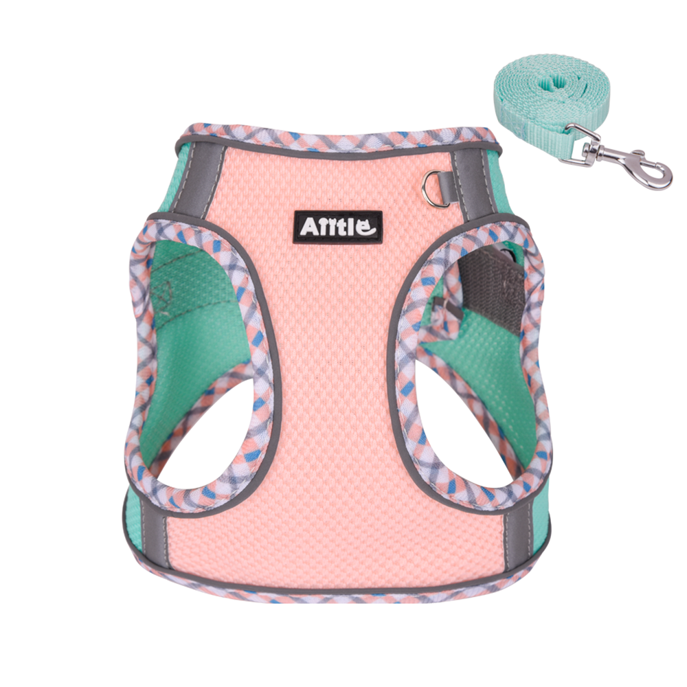 Aiitle Step in Breathable Air Mesh Dog Harness Turquoise