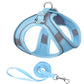 Aiitle Soft Adjustable Mesh Dog Harness Leash Set Hot Pink