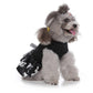 Aiitle Dog Halloween Black Ghost Costume