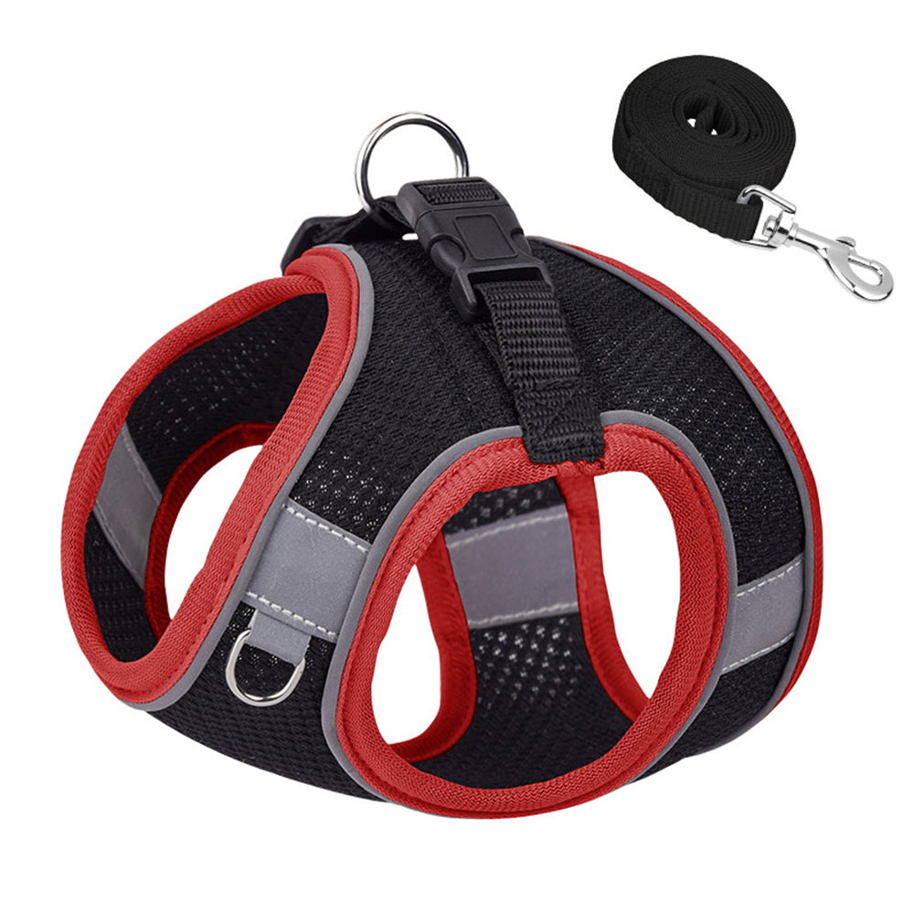 Aiitle Step In Mesh Dog Harness Black