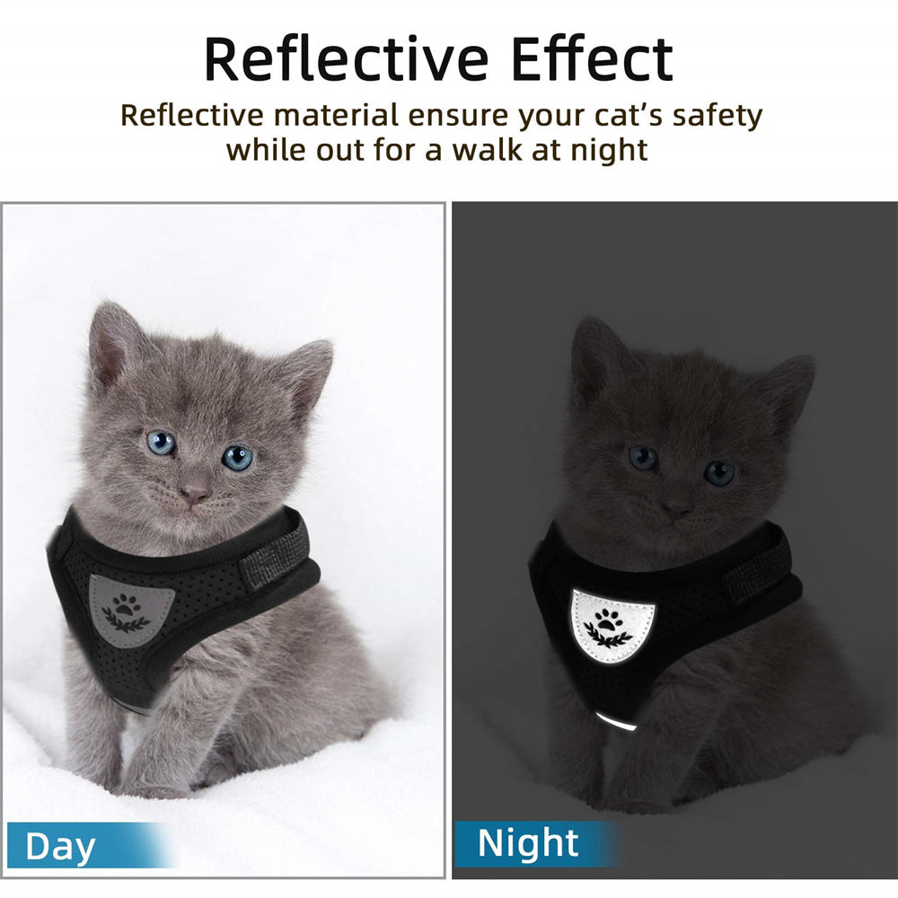 Aiitle Adjust Breathable Pet Harness Leash Set