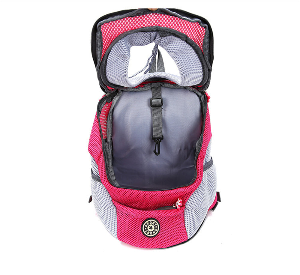 Aiitle Adjustable Mesh Outdoor Dog Backpack