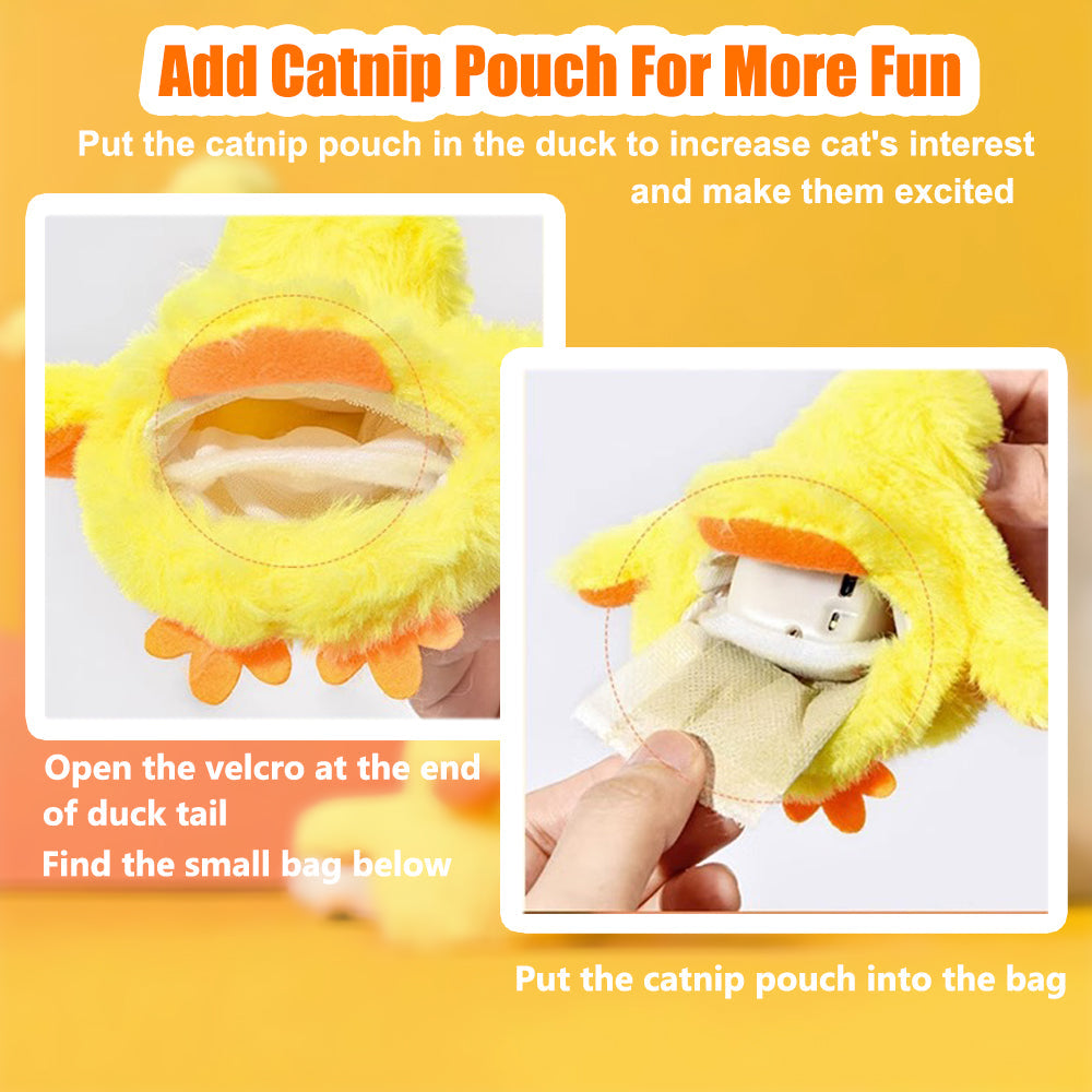 Aiitle Electric Flapping Duck for Cats