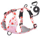 Aittle Fruit Print Mesh Dog Harness