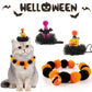 Aiitle Halloween Pet Hat Collar 2 Pcs Set