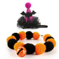 Aiitle Halloween Pet Hat Collar 2 Pcs Set