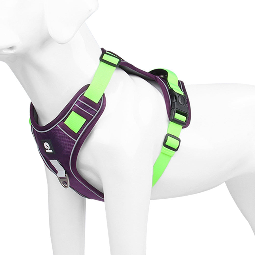 Aiitle No Pull Reflective Adjustable Dog Harness