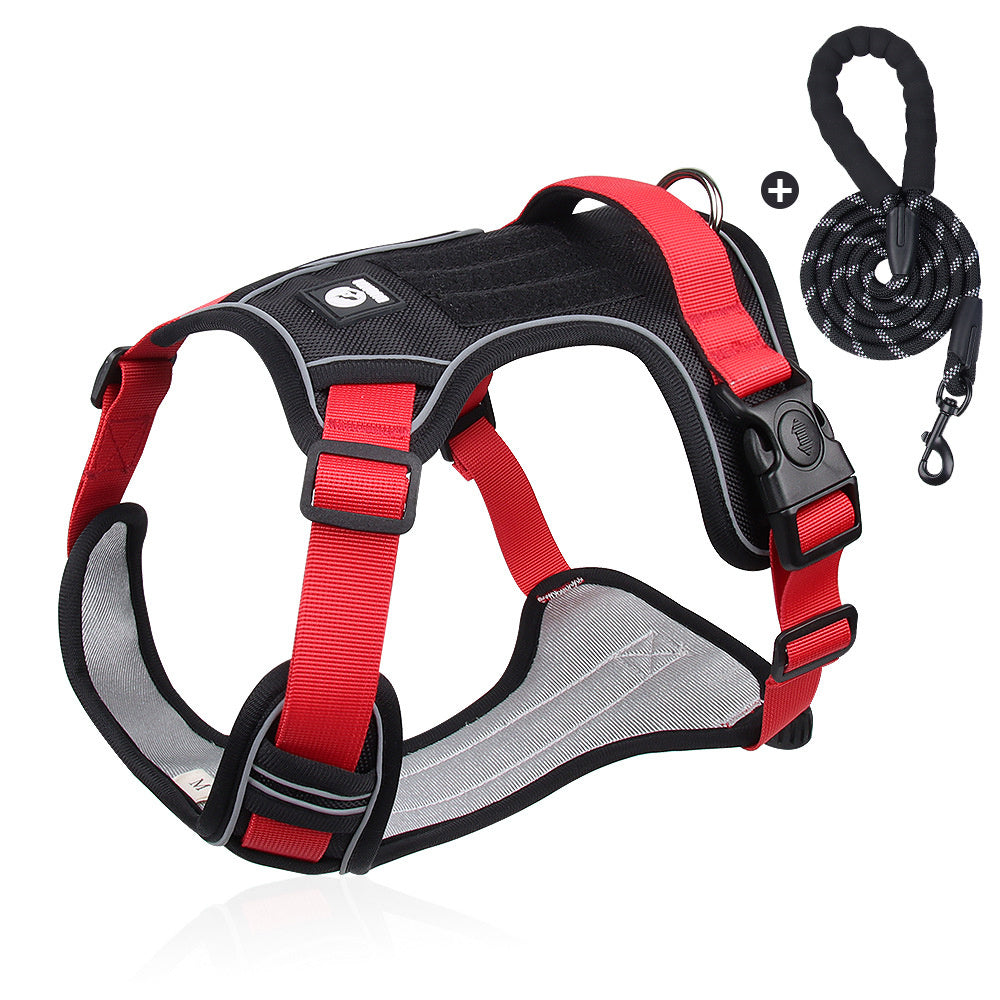 Aiitle No Pull Reflective Adjustable Dog Harness