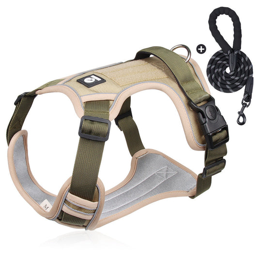 Aiitle No Pull Reflective Adjustable Dog Harness