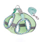 Aiitle Plaid Border Reflective Mesh Dog Harness Pink