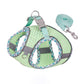 Aiitle Plaid Border Reflective Mesh Dog Harness Blue