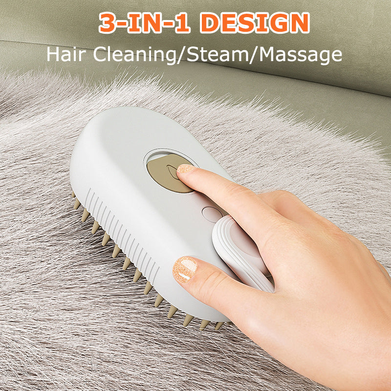 Aiitle 3 In 1 Electric Spray Massage Pet Comb