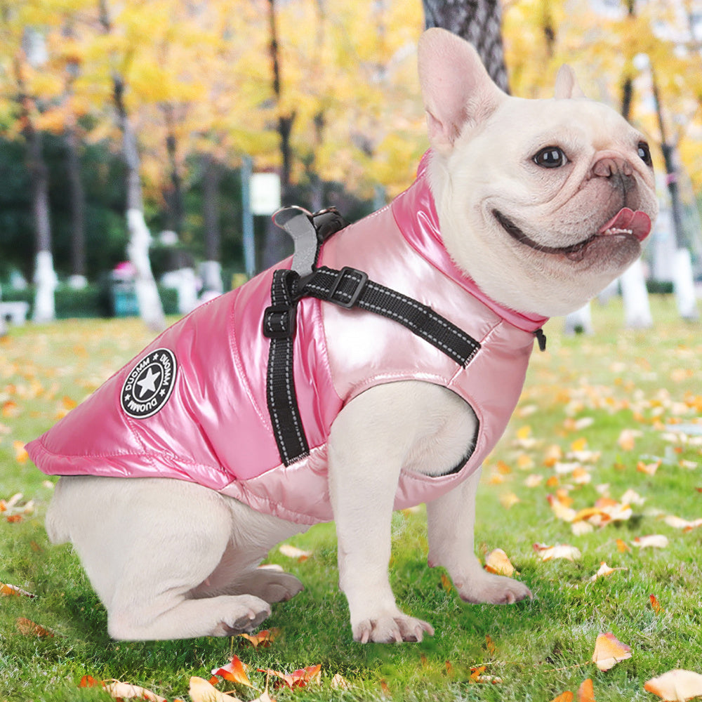 Aiitle Reflective Dog Harness Winter Jacket