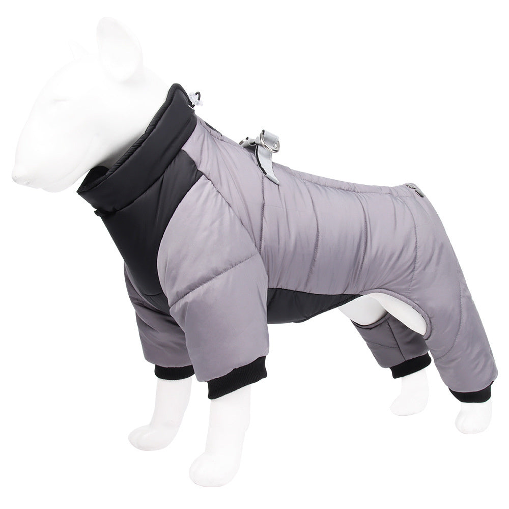 Aiitle Fully Body Winter Dog Jacket Harness