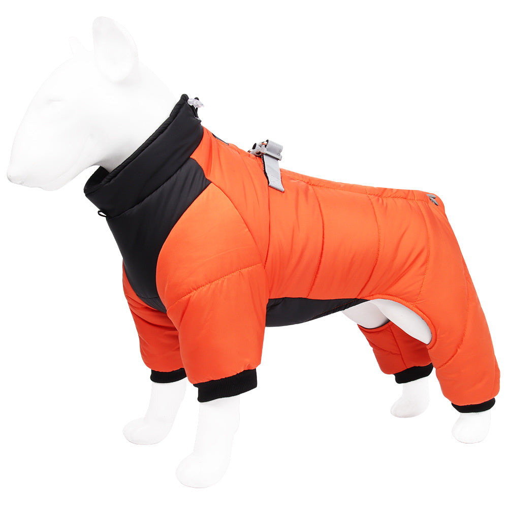 Aiitle Fully Body Winter Dog Jacket Harness