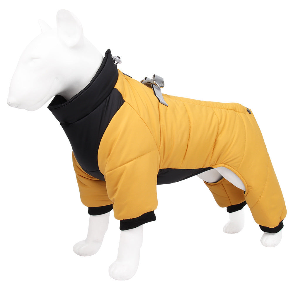 Aiitle Fully Body Winter Dog Jacket Harness